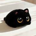 Round-Eyed Plush Cat Companion